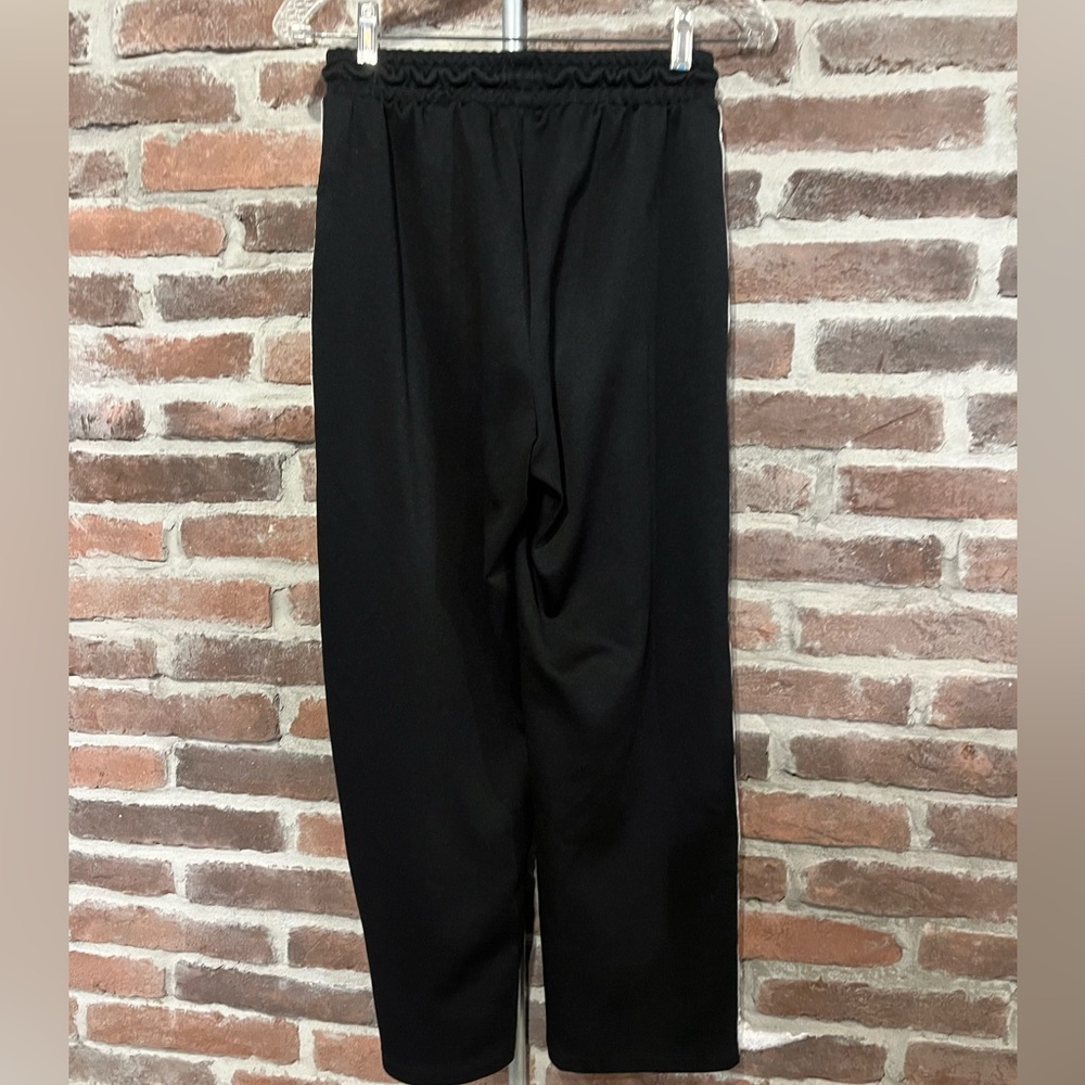 Gap Black Track Pants with White Stripes Size Small P - Picture 7 of 14